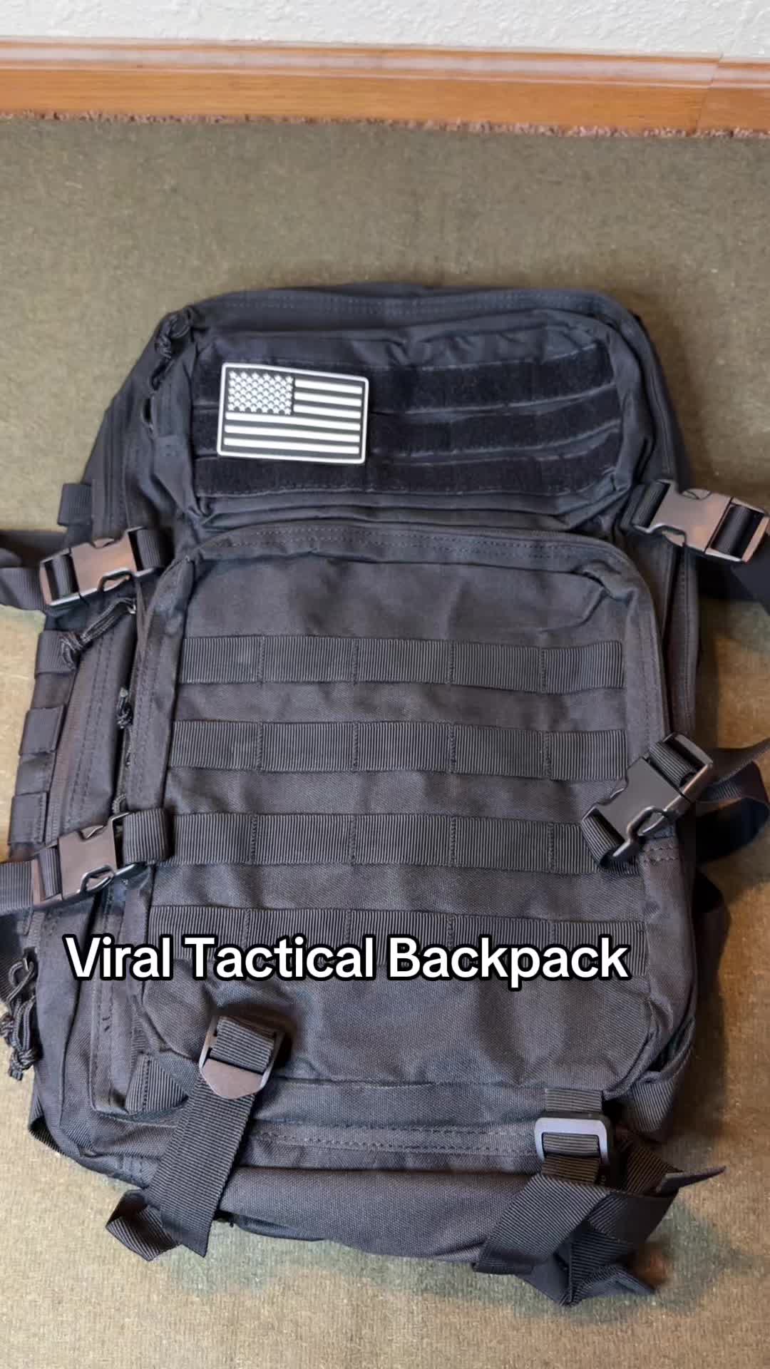 Viral tactical backpack #usmc #trend #fyp #miltok #army #navy #marine #military #veteran #viral #backpack #tiktok #tiktokshop #pack #product #fyp #viral #trend 