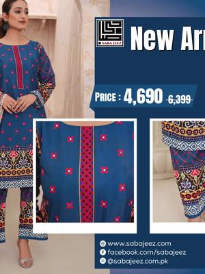 ✨ New Season, New Style! 26% OFF All New Collections! 🌸💃  https://sabajeez.com/collections/new-in/products/%F0%9F%8C%B8-royal-blue-ethnic-print-3-piece-lawn-suit%F0%9F%8C%B8 #FashionDeals #SabaJeezStyle